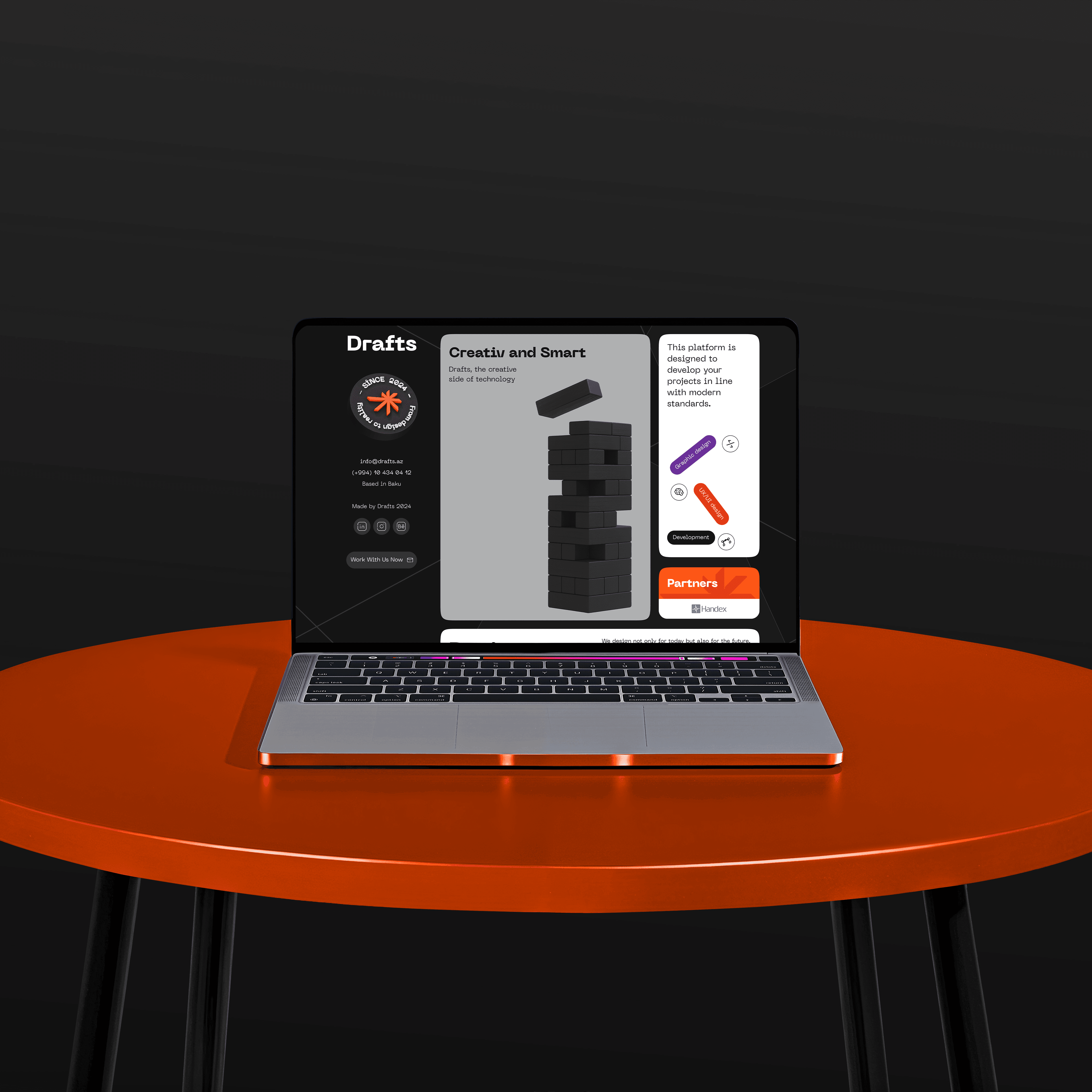 Drafts — A web platform I founded and built end-to-end on Node.js.